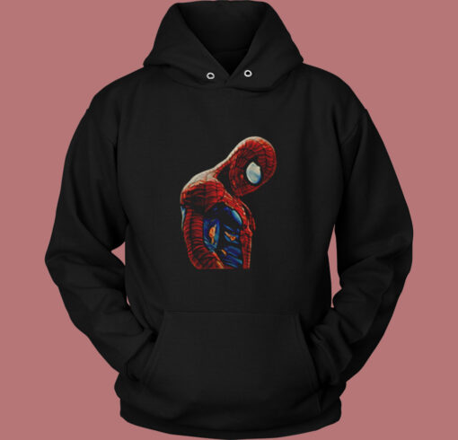 Spider Man Vintage Hoodie