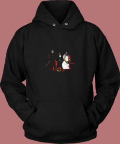 Squad Killer Jason Halloween Movie Parody Vintage Hoodie