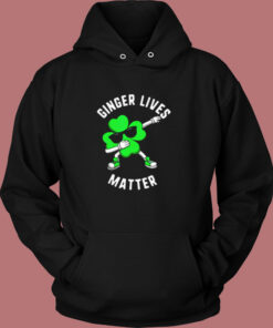 St Patricks Day Ginger Lives Matter Vintage Hoodie