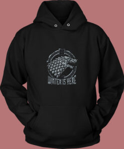 Stark Head Game Of Thrones Winter Is Here Vintage Hoodie