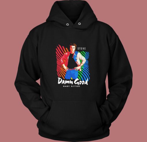 Steve Harrington Damn Good Babysitter Vintage Hoodie