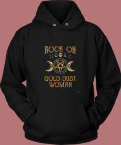 Stevie Nicks Rock On Gold Dust Woma Vintage Hoodie