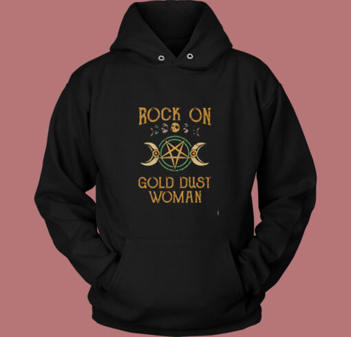 Stevie Nicks Rock On Gold Dust Woma Vintage Hoodie