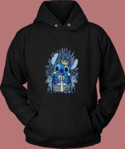 Stitch King Game Of Thrones Parody Vintage Hoodie