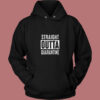 Straight Outta Quarantine Funny Vintage Hoodie