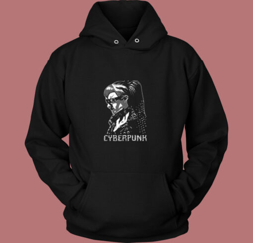 Street Samurai Cyberpunk Vintage Hoodie