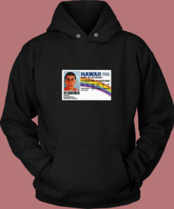 Superbad McLovin Fake Hawaii Driver's License Vintage Hoodie