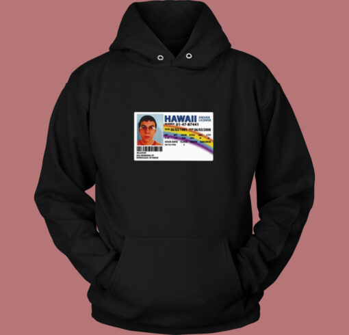 Superbad McLovin Fake Hawaii Driver's License Vintage Hoodie