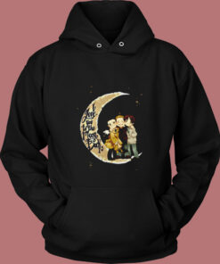 Supernatural I Love You To The Moon And Back Vintage Hoodie