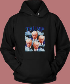 TRUMP MUG SHOT Vintage Hoodie