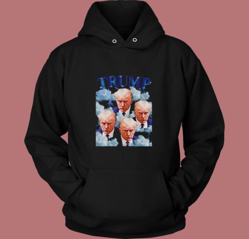 TRUMP MUG SHOT Vintage Hoodie