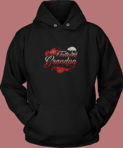 Tattoo Grandpa Vintage Hoodie