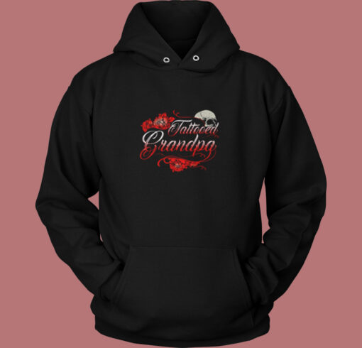 Tattoo Grandpa Vintage Hoodie