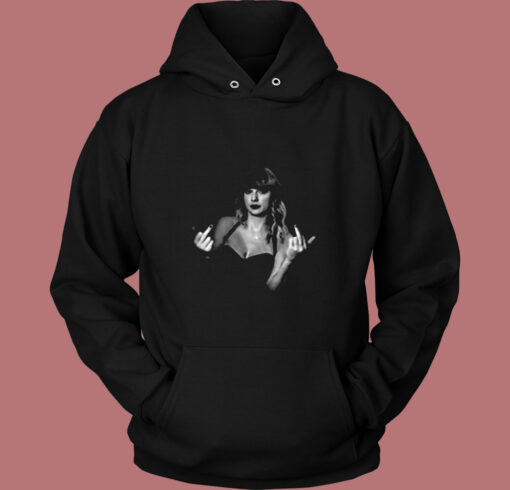 Taylor Swift Middle Finger Vintage Hoodie