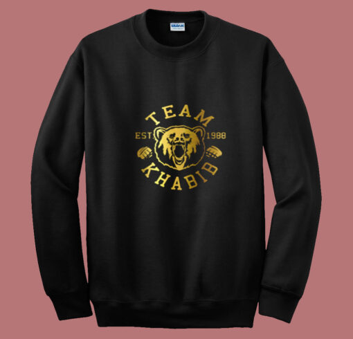 Team Khabib Bear Khabib Nurmagomedov Summer Sweatshirt