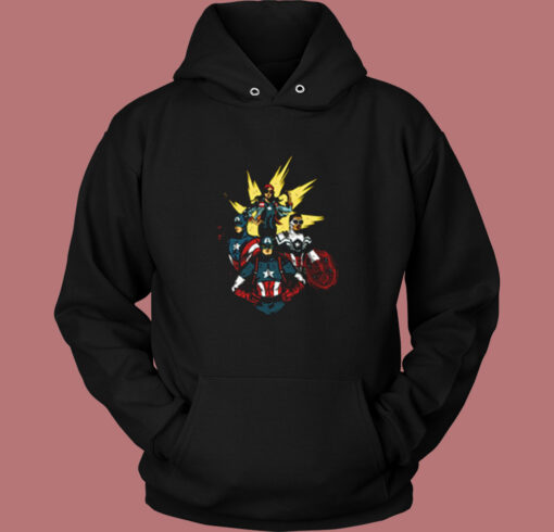 The 4 Of July Vintage Hoodie