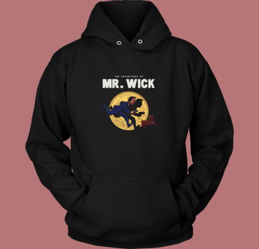 The Adventures Of Mr. Wick Vintage Hoodie