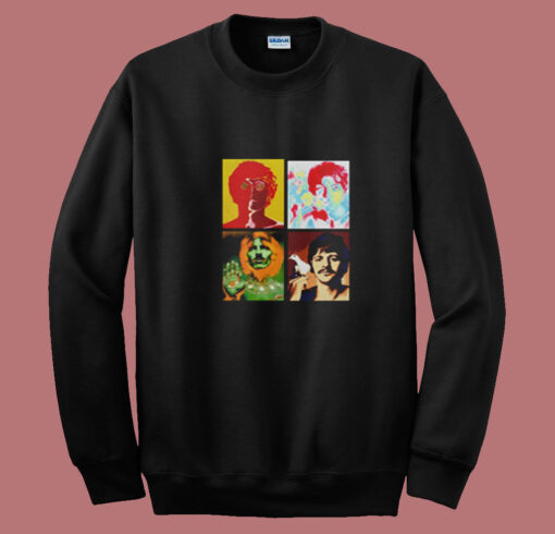 The Beatles Pop Art Summer Sweatshirt