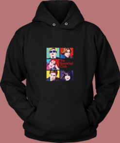 The Breakfast Club Movie 80s Retro Vintage Hoodie