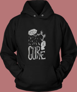 The Cure Rain Flower Vintage Hoodie