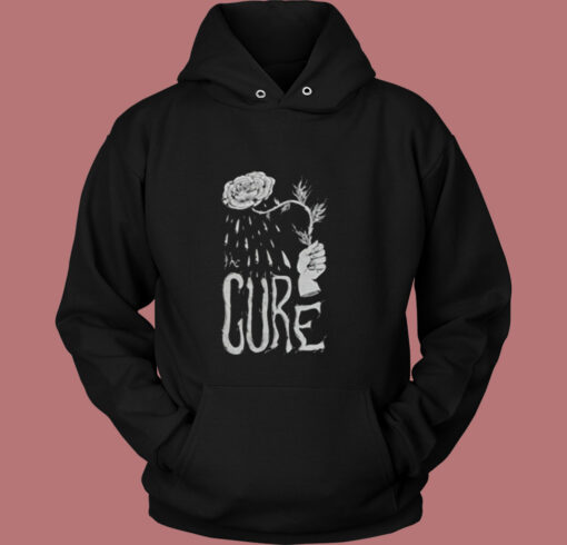 The Cure Rain Flower Vintage Hoodie