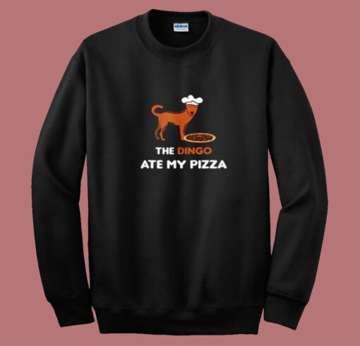 The Dingo Ate My Pizza Summer Sweatshirt