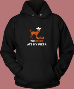 The Dingo Ate My Pizza Vintage Hoodie