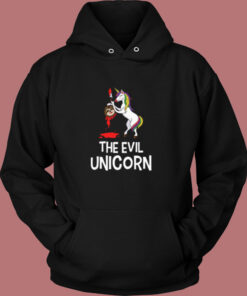 The Evil Unicorn Vintage Hoodie