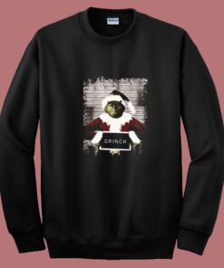 The Grinch Christmas Mugshot Summer Sweatshirt