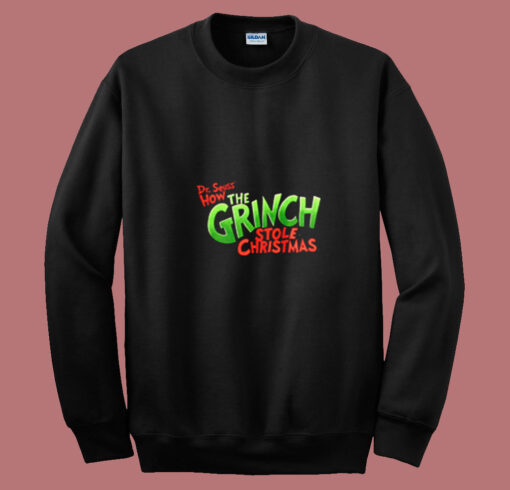 The Grinch Stole Christmas Single Stitch Summer Sweatshirt