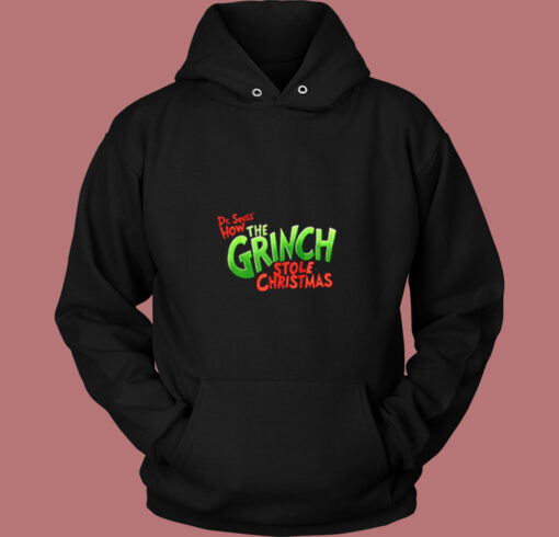 The Grinch Stole Christmas Single Stitch Vintage Hoodie