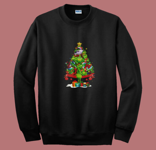 The Grinch Tree Merry Christmas Summer Sweatshirt