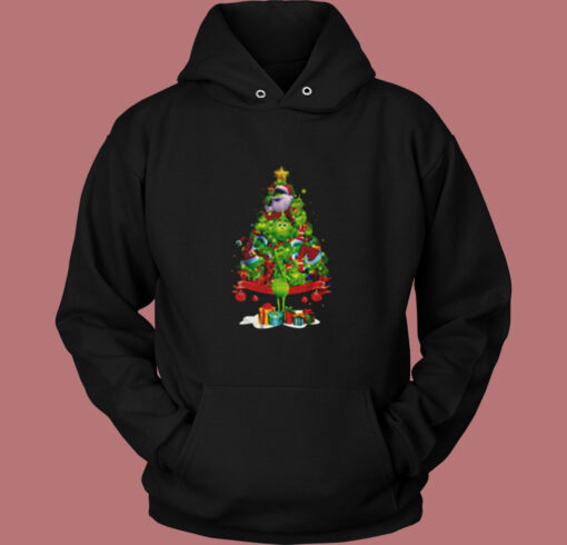 The Grinch Tree Merry Christmas Vintage Hoodie