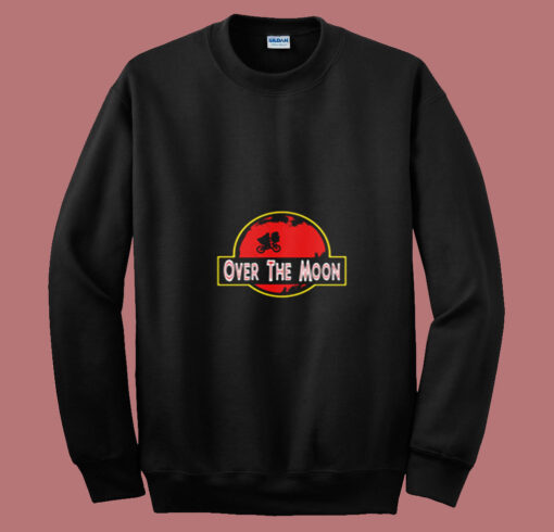 The Moon Jurassic Park Dinosaur Movie Summer Sweatshirt