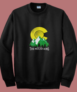 The Mountains Colorado State Flag Summer Sweatshirt