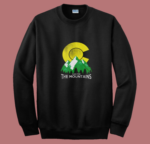 The Mountains Colorado State Flag Summer Sweatshirt