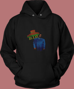 The Notorious Big. Blue Suit Vintage Hoodie