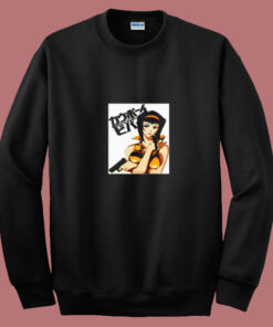 The Potrait Of Faye Valentine From Cowboy Summer Sweatshirt