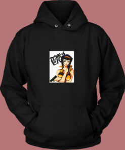 The Potrait Of Faye Valentine From Cowboy Vintage Hoodie