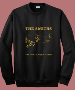 The Smiths The World Won't Listen Summer Sweatshirt