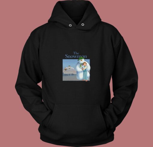 The Snowman Christmas Movie Vintage Hoodie