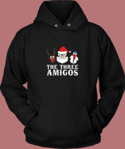 The Three Amigos' Funny Christmas Brotherhood Vintage Hoodie