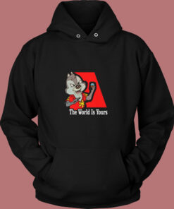 The World Is Yours Chip N Dale Vintage Hoodie