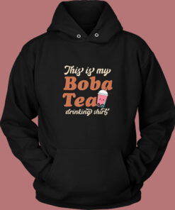 This Is My Boba Tea Drinking Vintage Hoodie