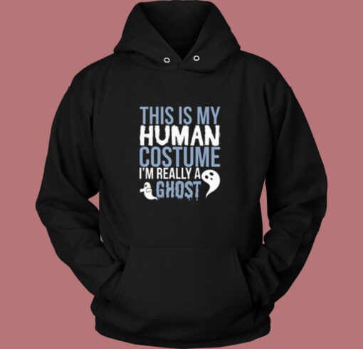 This Is My Human Costume Vintage Hoodie