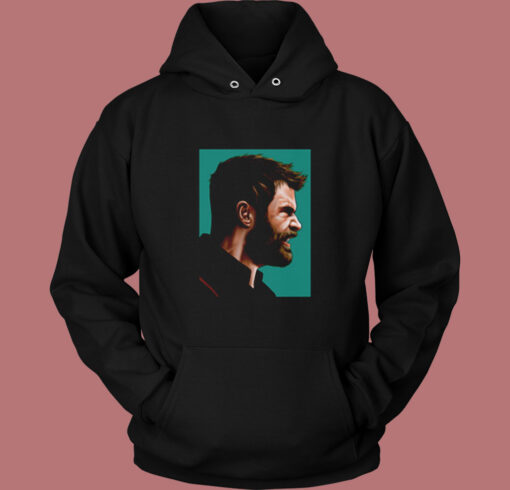 Thor Portrait Vintage Hoodie