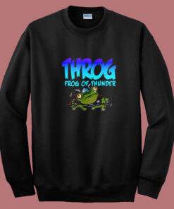 Throg Frog Of Thunder Summer Sweatshirt