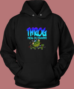 Throg Frog Of Thunder Vintage Hoodie