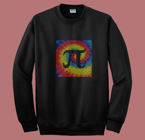 Tie Dye Pi Day Summer Sweatshirt