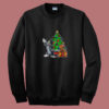 Tom And Jerry Playing Around Christmas Summer Sweatshirt